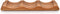 Tabletop Wine Racks Acacia Wood Countertop Wine Holder for Kitchen Bar, Pantry, Wine Cellar (12" X 4" X 1")