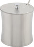 Stainless Steel Sugar Bowl Seasoning Jar with Cover Spoon, Condiment Pot for Salt, Sugar, Pepper, Kitchen Gadgets