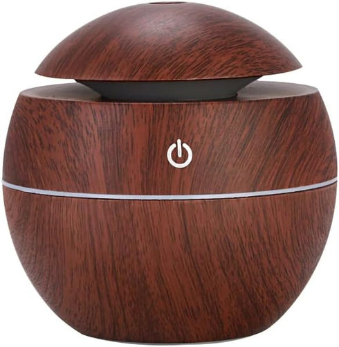 Desktop Mini Personal Ultrasonic Humidifier with Colorful LED Night Light, Portable USB Power for Office and Bedroom