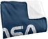 NASA Space Shuttle Silky Touch Super Soft Throw Blanket, 36" x 58" for Cozy Comfort