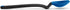 Dreamfarm Mini Supoon Non-Stick Silicone Scraping Cooking Spoon, Jar Scraper Measures 5ml Tsp - Classic Blue