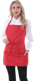 Aprons for Women with Pockets, Chef Apron for Men, Aprons for Cooking, Server Aprons