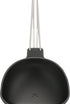 Snow Peak Folding Nylon Cooking Ladle for Camping/Hiking, Black
