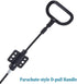 2Pcs Recliner Cables Replacement D-Ring Cables, Fit Ashley and Most Recliner, Exposed 4.9" Total 33.7"