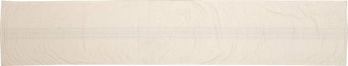 Market Place Gray Grain Sack Stripe Table Runner, 13" x 72", Farmhouse Style Gray and Cream Tabletop D cor