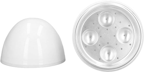 Fdit Hard Boiled Egg Cooker, Compact Design for 4 Eggs, Microwave Cooking Function