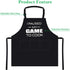I Paused My Game to Cook - Funny Adjustable Bib Cooking Apron for Men, Women with 3 Pockets