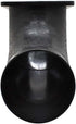 Big Horn 11433 4-5/8-Inch Flanged Elbow, 4-Inch, Black