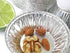 KitchenDance Disposable Aluminum Mini Tart Pans with Lid, 3 Inches Round, Pack of 100
