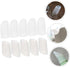 1 Set White Teapot Spout Cover Accessories, Silicone Dust Covers, Universal Kettle Spout Sleeve for Home