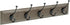 Franklin Brass Pilltop 27" Coat Rack Wall Mount Driftwood Grey with 5 Hooks for Clothes, Towels, Bags, Organization
