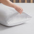 Nestl White King Pillow Cases - 20x40 Inches, Soft Microfiber, Envelope Closure, Set of 2