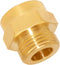 Uenede Garden Hose Bib Adapter, 1.125" Measure Diameter Female Fine Thread to
