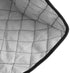 4 Slice Toaster Cover, Quilted Polyester Fabric Dust-proof Cover for Kitchen Small Appliance, Black