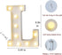 MUMUXI Large Light Up Letters and Numbers - Battery Powered Bright Alphabet for Wedding, Birthday, Party, Home Decor