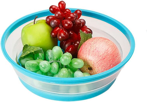 Collapsible Microwave Splatter Cover for Food, 10.5 Inch, Dishwasher-safe with Steam Vent, BPA-Free Silicone & Plastic