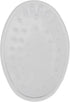 iDesign Plastic Soap Dish, Kitchen Sponge Holder, and Soap Saver - Set of 3, Clear, 0.75” x 3.25” x 4.75”