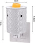 STAR MOON Ceramic Wax Melt Warmer - Plug in Scented Wax Warmer with Two Bulbs for Fragrance Oil