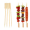 Perfect Stix Paddle Pick 6-200, 6" Bamboo Paddle Pick Skewers, Pack of 200