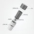 Portable K Cup Coffee Maker, Single Serve Drip Machine, Manual Drip for Travel, Camping, Office, Black