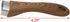 Wooden Pot Handle Replacement, Stainless Steel Milk Pan Handle Scald-Proof Long Grip with Screw for Kitchen Cookware