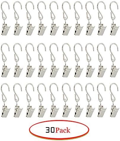 Party Light Hanger Clips for Outdoor Lights, 30 Pack, Edison String Lights Hooks for Home, Patio, Camping, Christmas