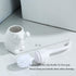 AORTULL Set,Modern Toilet Brush and Holder Ceramic Toilet Bowl Brush Holder,Cute Bathroom Decor, Non-Scratch Bristles