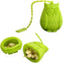 Tvoip 3Pcs Food Grade Silicone Tea Infuser Filter, Creative Cartoon Owl Tea Strainer