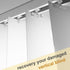 Vertical Blind Repair Vane Savers, 25PCS Metal Vertical Blind Repair Tabs, Vertical Blinds Repair Kit for Vertical Blinds Replacement Slats by Takngjd
