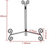 Plate Stand, 10 Inch Black Foldable Iron Easel for Displaying Picture Frames, Books, Decorative Plates