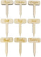 Herb Garden Markers - Set of 9 - Rustic Gardener Gift -