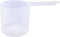 Plastic Measuring Scoop, 118.4 cc | 1/2 Cup | 4 fl oz | BPA Free Long Handle Spoons for Powders & Baking Supplies