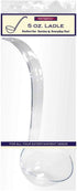 Party Essentials N512 Clear Hard Plastic 5-Ounce Punch Bowl with Serving Ladle, 1-Count