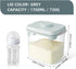 Haivebo 1700ml (1.85qt) Airtight Food Storage Container - BPA Free Formula Dispenser with Scoop & Scraper, Leakproof