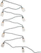 Kurt Adler 10-Light Clear Mason Jar Light Set, UL