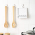 Kitchen Utensil Rest - Heat-Resistant Spoon Holder for Spoons, Ladles, Tongs & More - 2 Pack (White & Grey)