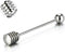 Honey and Syrup Dipper Stick Server, 304 Stainless Steel Wand for Honey Pot, 6.3 Inch