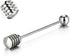 Honey and Syrup Dipper Stick Server, 304 Stainless Steel Wand for Honey Pot, 6.3 Inch