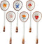Set of 6 Ceramic Soup Spoons, Asian Spoons for Ramen, Pho, Wonton Dumplings