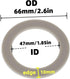 3Pcs Blender Gasket Rubber Seal O-Ring CUCB-456-3, Replacement for Cuisinart Blenders SPB-7CH BFP703CH BFP-703CH BFP-703BC BFP-703B Replacement Rubber Gasket Seal
