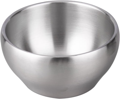 IMEEA Ice Cream Bowl Insulated 15oz Double Wall Soup Bowl, SUS304 Stainless Steel, Set of 2