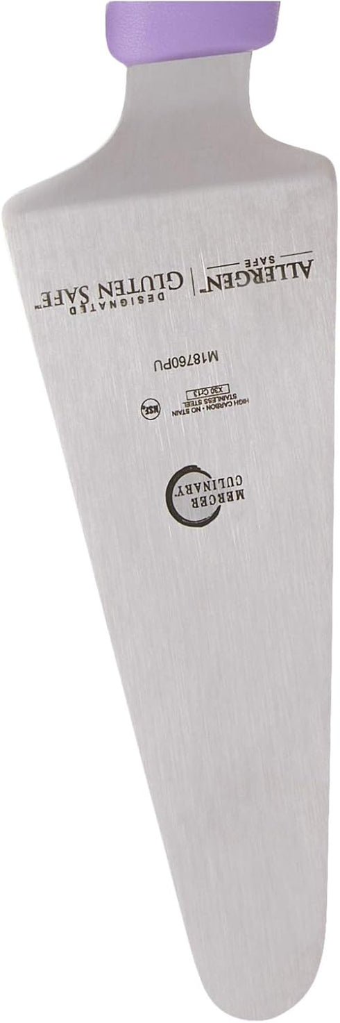Mercer Culinary Millennia Pie Server/Spatula, 5 Inch x 2 Inch Blade, Purple Handle