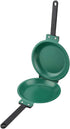 Jerliflyer Double Sided Nonstick Frying Pan, Round Pancake Maker, Coated Bread and Egg Pan