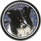SignMission Border Collie Wall Clock - Dog Breed Gift