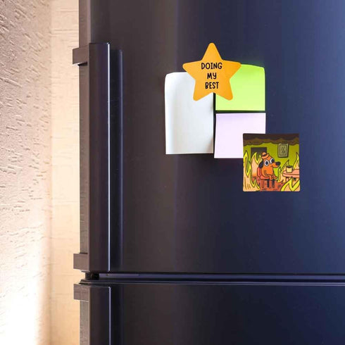 YJ PREMIUMS 12PC Funny Fridge Magnets Cute Sassy Quirky Novelty Magnet for Kitchen, Car, Desk, Meme Gifts