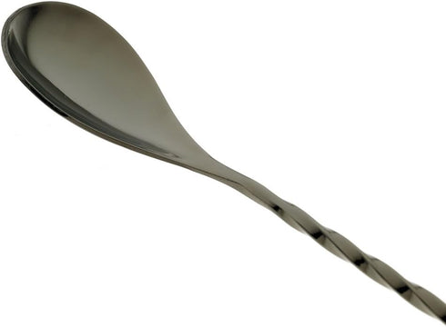 Barfly Bar Spoon - Standard 17 1/8" (43.5 Cm), Gun Metal Black