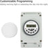 JVR Chicken Coop Light with Timer- Automatic Smart LED Laylight Daylight Extension to Boost Egg Production