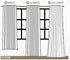 84 Inches 2 52X84 Pink Boho Linen Curtains for Girls Bedroom Nursery Room Long Panels Bohemian Drapes with Tassels Kids