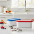 2 (Set 2) Frozen Ice Cream Containers - Quart Ea. of - Premium Reusable Freezer Storage for Homemade Ice Cream Tub
