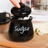 12 Porcelain Sugar Bowl with Lid and Spoon, Ounces Ceramic Sugar Storage Jar, Sugar Container for Home and Kitchen
